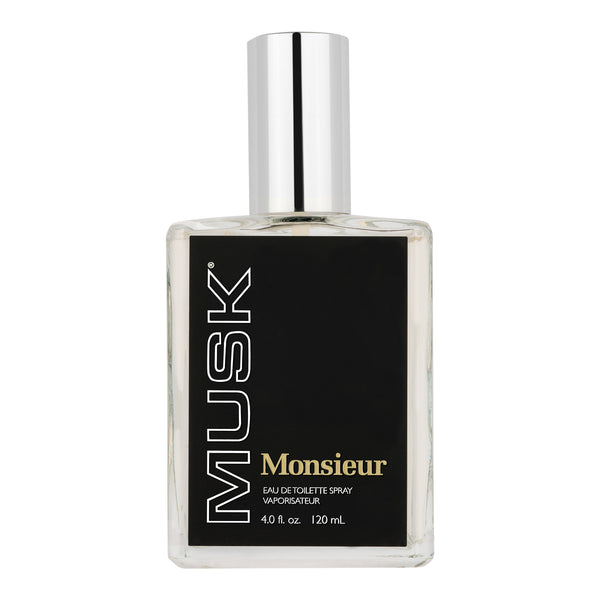 MONSIEUR MUSK EAU DE TOILETTE SPRAY 4.0 FL OZ 120 ML Dana