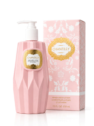 CHANTILLY HAND & BODY LOTION 12 FL OZ / 355 ML