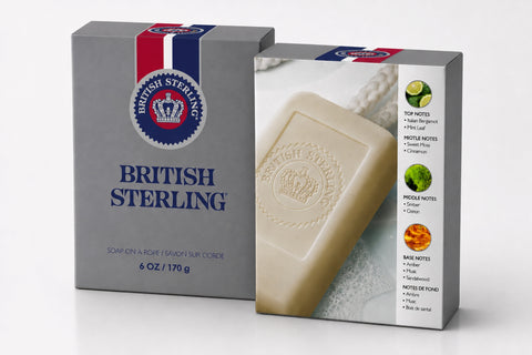 BRITISH STERLING SOAP ON A ROPE 6 OZ / 170 G