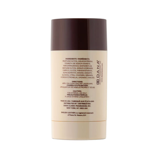 ENGLISH LEATHER DEODORANT STICK 2.6 OZ / 75 G – Dana Classic Fragrances