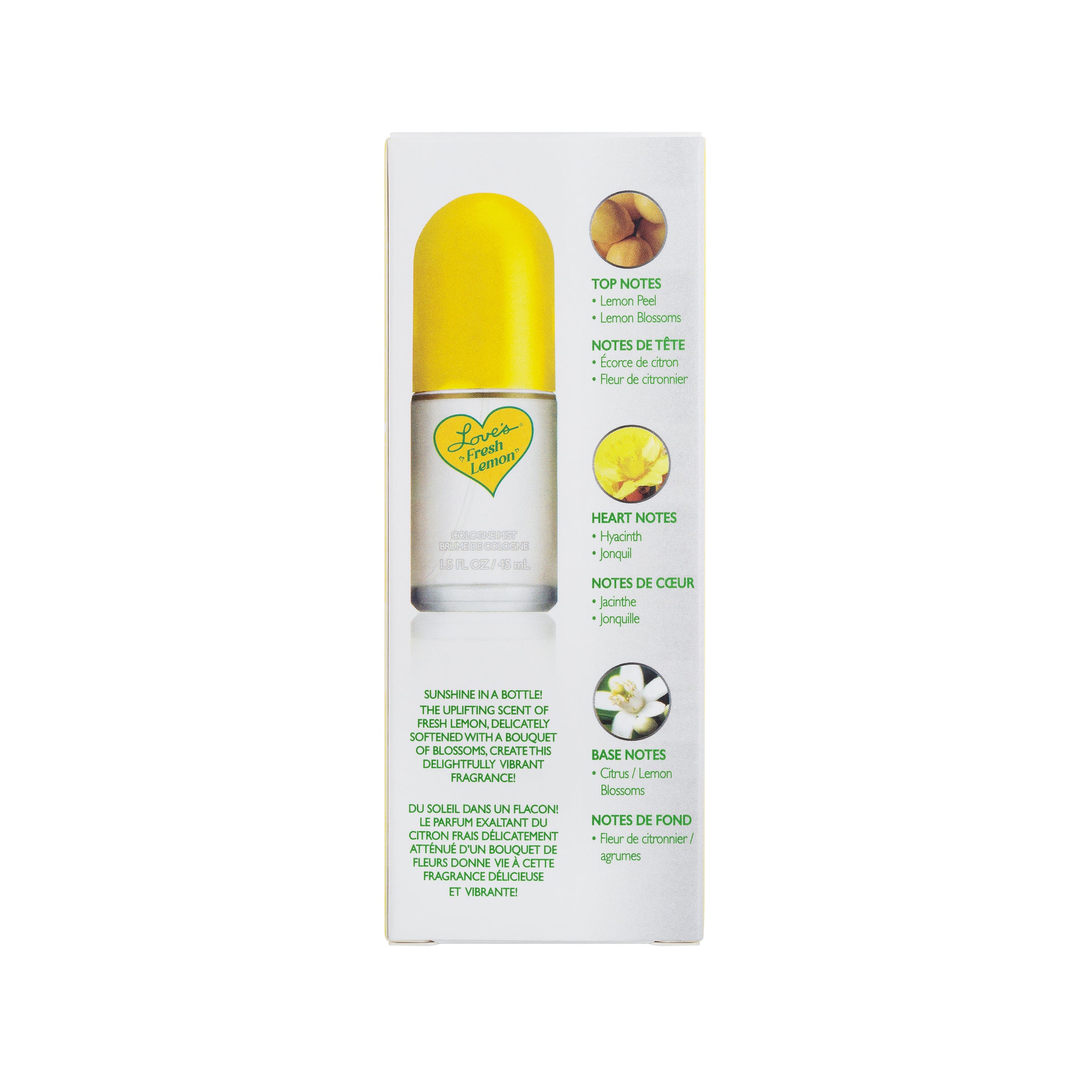 LOVE'S FRESH LEMON COLOGNE MIST FL OZ 45 ML Official Site