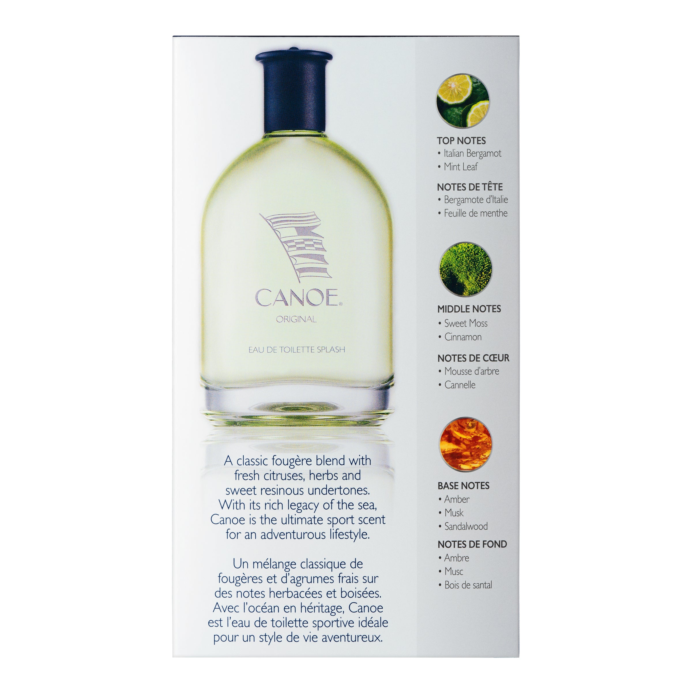CANOE EAU DE TOILETTE SPLASH 8.0 FL OZ / 236 ML