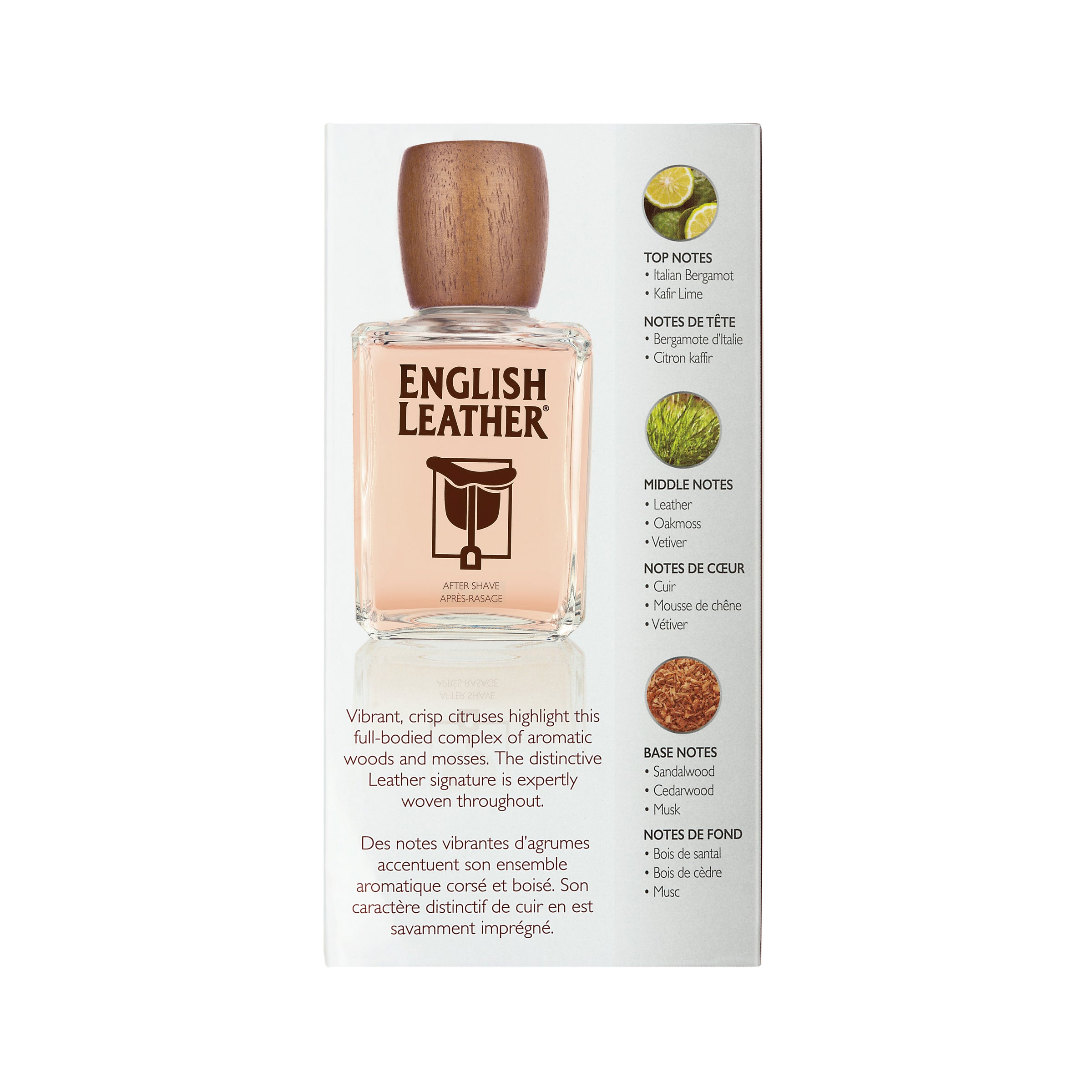 ENGLISH LEATHER AFTER SHAVE SPLASH 8.0 FL OZ / 236 ML