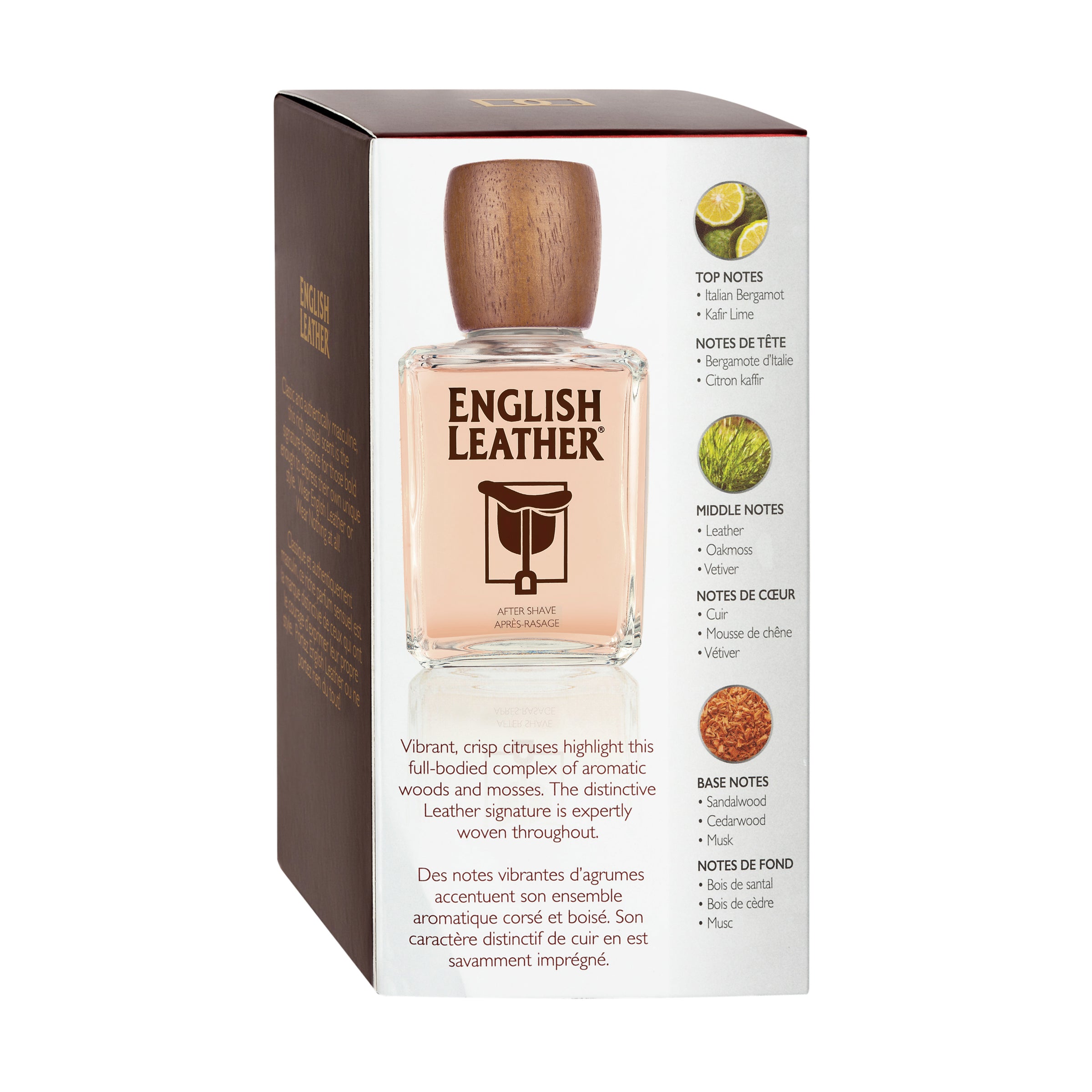 ENGLISH LEATHER AFTER SHAVE SPLASH 8.0 FL OZ / 236 ML