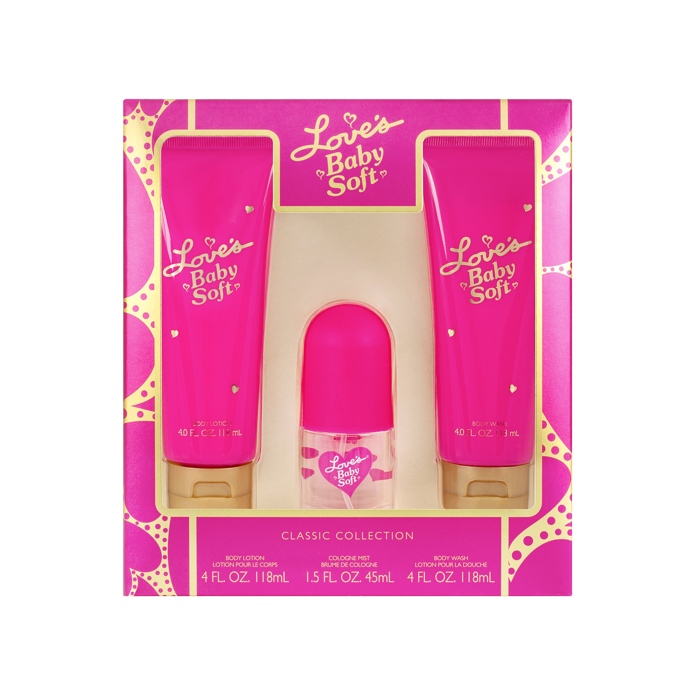 LOVE'S BABY SOFT 3-PIECE GIFT SET