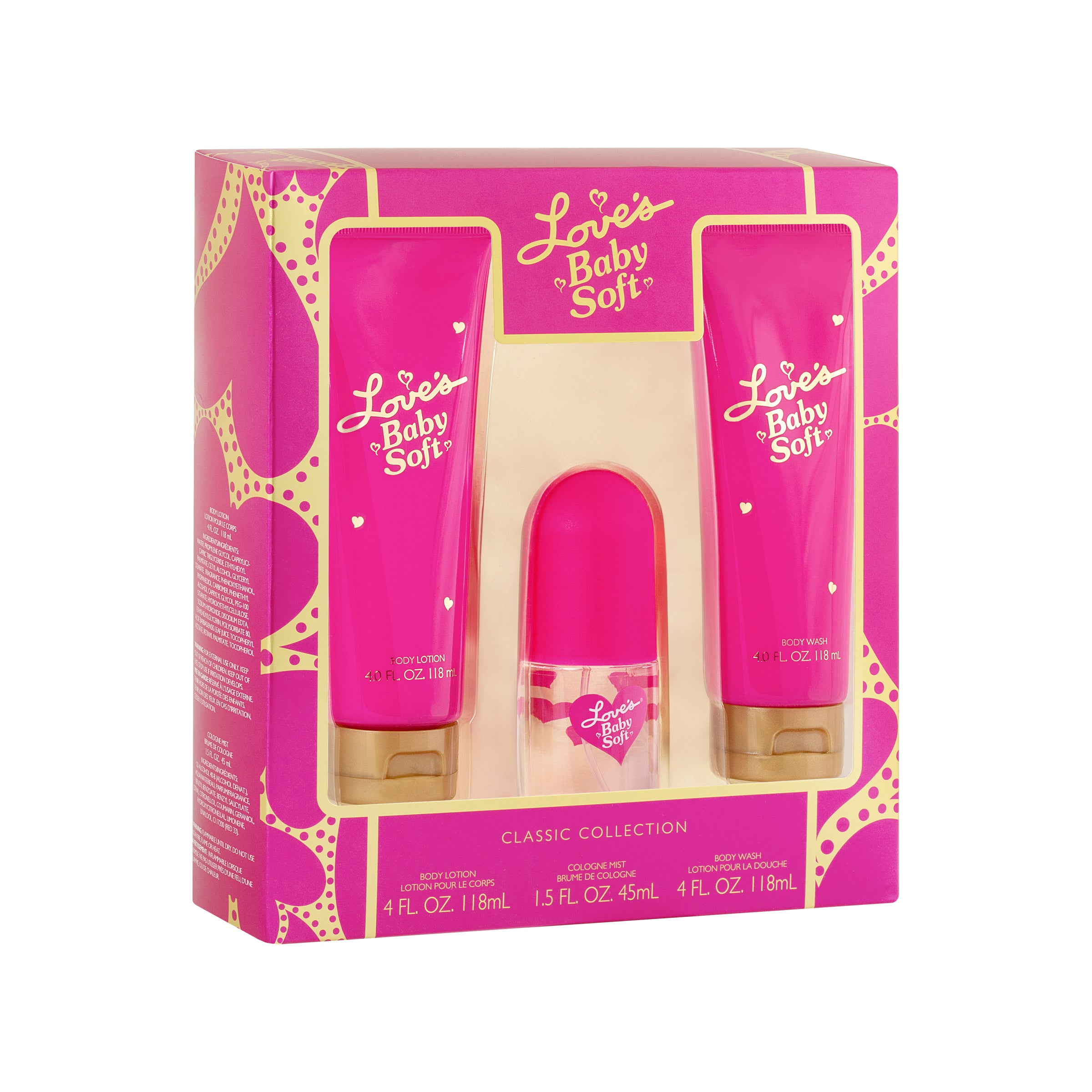LOVE'S BABY SOFT 3-PIECE GIFT SET